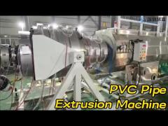 Electric Corrugated PVC Pipe Extrusion Machine High Speed 500kg/h