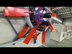 PE PPR Pipe Rewinding Coiler Machine