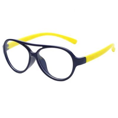 China New fashion silicone anti-ultraviolet Anti Blue Glasses children glasses frame Computer reading protective glasses for sale