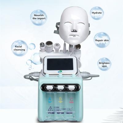 China Pore ​​Shrinking 7 in 1 Clean Aqua Peeling Skin Care Face Hydra Dermabrasion Aqua Water Cleanser Hydraulic Oxygen Jet Peel Water Machine for sale