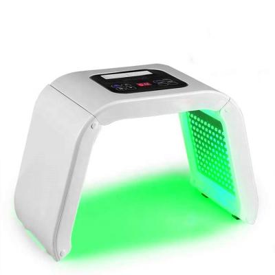 China Acne Treatment Skin Tightening Beauty Machine 7 Color Led Face Light Therapy Mask For Pore Photon Face Neck Anti Aging Whitening for sale