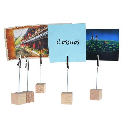 China High Quality Custom Office Printing Metal Paper Clip Cube Note Clip Card Clip Holder for sale