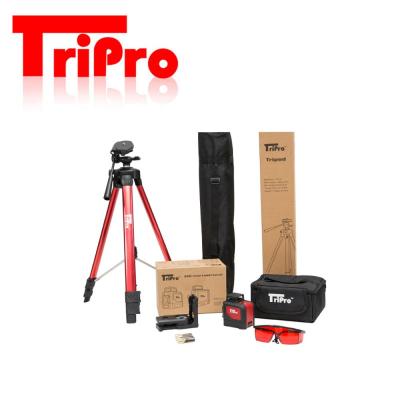 China Tripro 3D 1x360 Self Leveling Line Laser Level Receiver Beam Tripod Red Laser Middle for sale