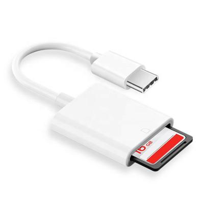 China ABS Type-C to USB 3.1 USB-C Card Reader Mobile Phone Card Reader Adapter Camera SD Card Type USB-C to Reader Adapter standard deviation for sale