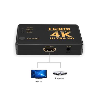 China Display HDTV Switch 3 Changer 4K Port Splitter Box HD For DVD HDTV for sale