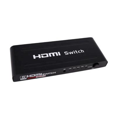 China high quality 4k 60Hz HD MI Switcher 5 in 1 out of IR Control 4Kx2K 5 HD MI Port Switcher 5x1 for HDTV Projector for sale