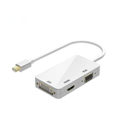 China For MacBook Air pro/ForTablet ect/Easy to poerate DP to DVI+HDTV+VGA cable converters with short circuit protection for sale