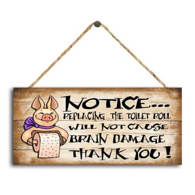 China Interesting Wooden Pendant China Square Sign Wood Tag Sign Bulletin Boards House Number Holiday Decoration Pendant for sale