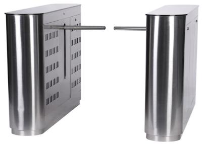 China 304 Stainless Steel Mechanical Antipinch Auto Drop Arm Turnstile for sale