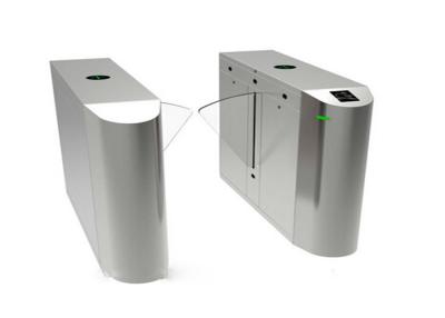 China Metro / Stadium Fingerprint Scanner Stainless Steel Turnstile With Alarm Photocell for sale