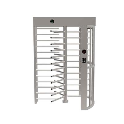 China 304 Stainless Steel Full Height Turnstile Servo Motor Full Auto Biometric Recognition for sale