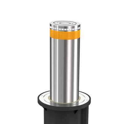 China SS316 Traffic Barrier Automatic Retractable Bollard For Parking Lot for sale