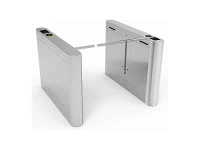 China 1000mm Lane Bidirectional Mifare Reader Drop Arm Turnstile for sale