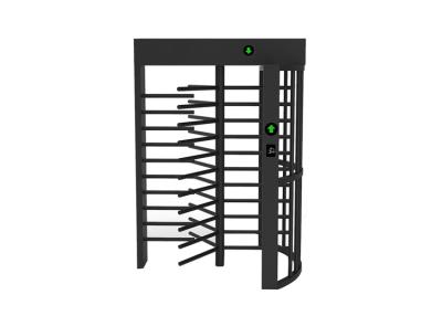 China SS316 Full Height Turnstile Pedestrian Revolving 600mm Channel Mild Steel for sale