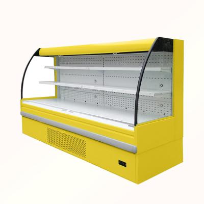 China Supermarket Refrigerated Display Refrigerator Single-temperature Upright Showcase Refrigerator E7 ORLANDO for sale