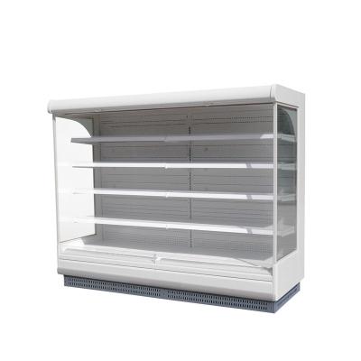 China Single-temperature refrigerated showcase cooler showcase CE commercial freezer with best price for sale