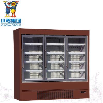 China Double-temperature Deep Door Refrigerator Glass Freezer Display Showcase E7 PHOENIX for sale