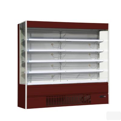 China Double-temperature commercial display fridge supermarket display refrigerator beverage cooler E8 New York for sale