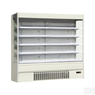 China Double-temperature commercial upright supermarket refrigerator display refrigerator E8 New York for sale