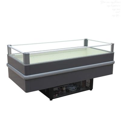 China Double-temperature display refrigerator food fridge commercial open showcase refrigerator NEW GALGARY for sale