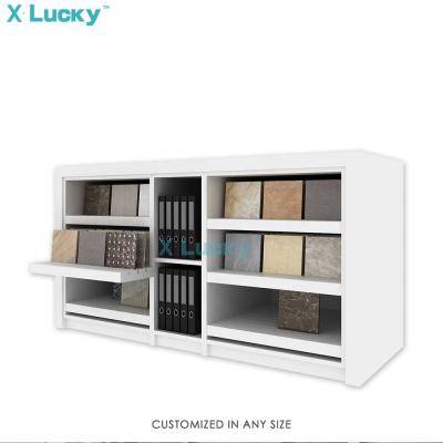 China Display Rack Factory Floor Cabinet Towel Rack Car Showroom Floor Tiles Tiles MDF Ceramic Display Panels for sale