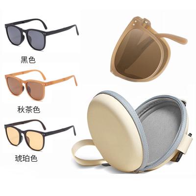 China Fashion sunglasses 2023 wholesale custom folding sunglasses driving anti UV polarized sunglasses wholesale fashion for sale