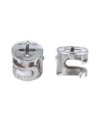 China 16mm Modern Board Zinc Alloy Furniture Fittings Mini Fix Connector Cam for sale