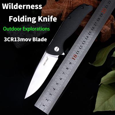 China 2021 CENTIPEDE Folding Non-variable Knife Hunting Outdoor Pocket Knife Camping Blade Tactical Rubber Plastic Handle Knives 3CR for sale