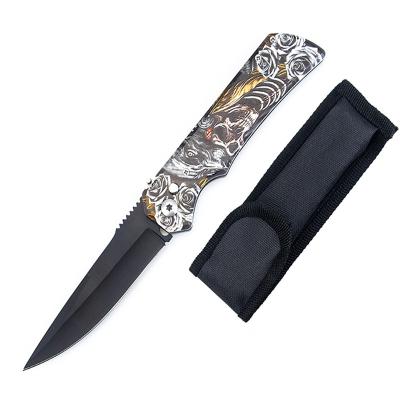 China Best Design Firearm Self-defense Folding Tactical Military Pocket Knife Non-variable Style Outdoor Automatic Blade for sale