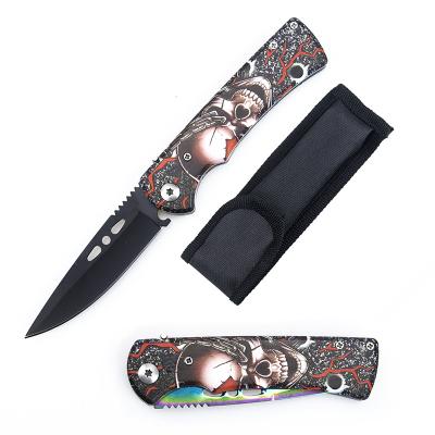 China Non-variable folding military tactical outdoor knife combat pocket knife folding camping stainless steel utility knife for sale