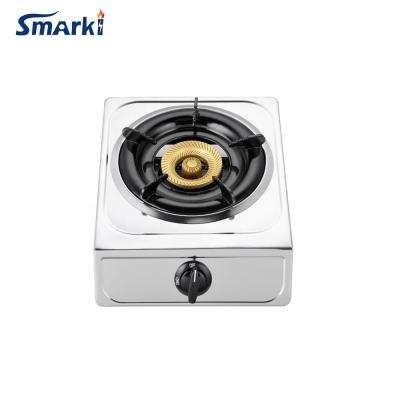 China Hotel Stainless Steel 1 Burner Table Top Single Gas Stove SS13001 for sale