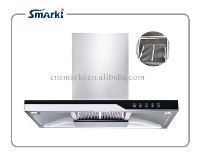 China Wall Mounted Stainless Steel Body T Shape Island Stainless Steel Kitchen Range Hood T3-A900 for sale