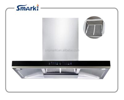 China Wall Mounted Stainless Steel Body T Shape Island Stainless Steel Kitchen Range Hood T2-A700 for sale