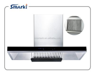 China Wall Mounted Stainless Steel Body T Shape Island Stainless Steel Kitchen Range Hood T1-700 for sale