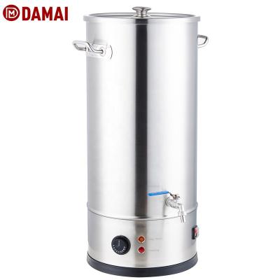 China Keep Hot Hot Sale Household Water Heater Urn Stainless Steel Chinese Hot Pot for sale