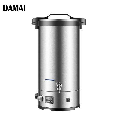 China 30L hotels home beer brewing equipment for beer machine home brew equipment 304 stainless steel double-wall beer tank for sale