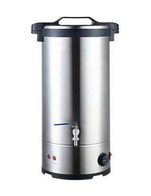 China Hotels Stainless Steel Heater 30L Heating Element Mulled Wine Water Heater Tea Urn Crush Tun Water Heater (Double Wall) for sale