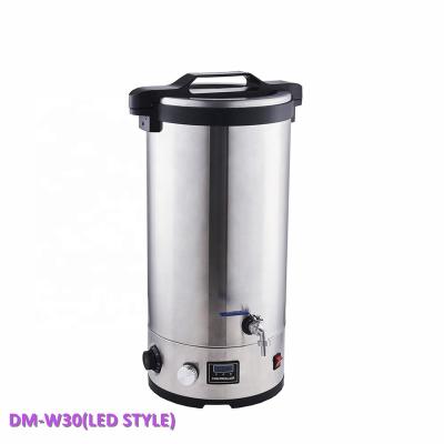 China Hotels 20 25 30L beer brewing equipment mashing Tun Equipo Para cerveza stainless steel beer brew kettle for sale