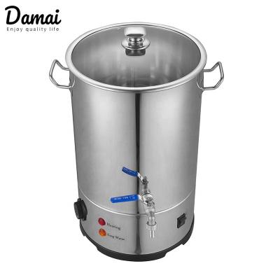 China 360 Stainless Steel 304 Electric Water Heater Tank Hotel Home Appliance Coffee Tea Coffee Kettle 304 Degree Rotation Bottom for sale