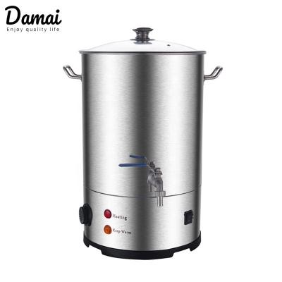 China Barriles De Cerveza/Electric Base Beer Tank-Material Water Heater Stainless Steel Commercial Rotating Kettle 360 ​​Degree for sale