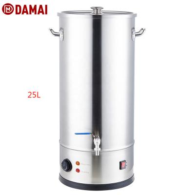 China Keep Hot Tea Hot Tea Mulled Wine Heater Element Heater Stainless Steel Party Banquet 25L Heating Urn for sale