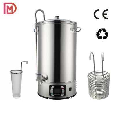 China Craft beer mashing machine for sale Guten 50L/60L brewer /Home beer diy equipmentall in one brew system for sale