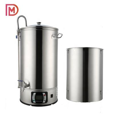 China Selling 40L brewmaster beer keg/guten mashing hot products supply microbrewery home/brew equipment beer brewhouse for sale