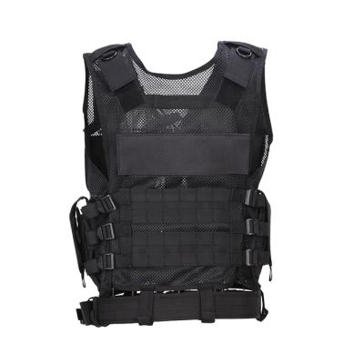 China Waterproof Molle Outdoor Activity Quick Release Army Black 600D Military Combat Training Invests Tactical For Hunting for sale