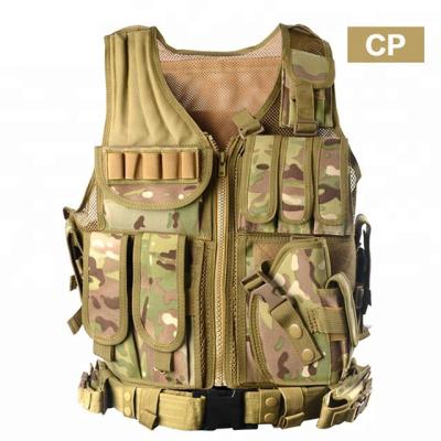 Κίνα Army Military Combat Outdoor Activity Quick Release Plate Carrier Paintball Vest Molle Vest Tactical Vest with Magazine Card Medical Pouch προς πώληση