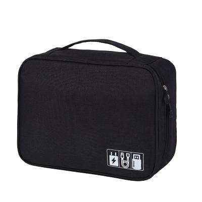 China Traditional Portable Electronic Accessories Storage Case Soft Carrying Case Pouch for sale