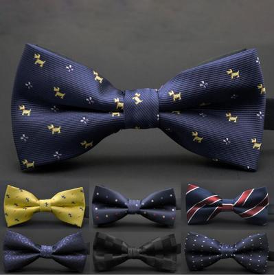 China Detachable Satin Gravata Bowtie Classic Fashion Wedding Party Adult Men's Dobby Gift Dots Multicolor Formal Tie Adjust Neck Bow new for sale