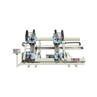 China Building Material Shops Aluminum Window Door Making Machine CNC Four Corner Crimping Machine for sale