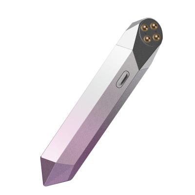 China Rechargeable Electric Hot Wrinkle Facial Massager Anti-puffiness VKK Beauty Skin Eye Lifting Pen for sale