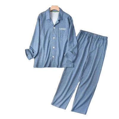 China Keep Warm/Soft Cloth/Colors From Various Compon Bamboo Sleepwear Manufacturer Adult Male Pajamas Keep Warm Soft Cloth Pajamas Set For Men for sale